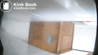 Sexy women defecate in toilets