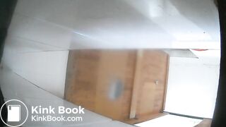 Sexy women defecate in toilets