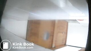 Sexy women defecate in toilets