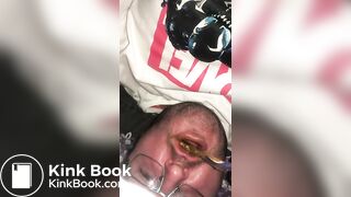 Me eating a shitty toothbrush