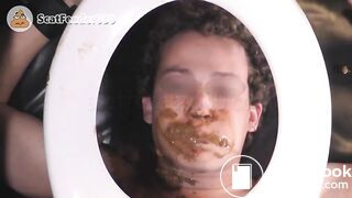 20yo toilet eat shit