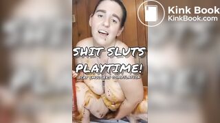 SHIT SLUTS PLAYTIME! SCAT SMUDGERS COMPILATION