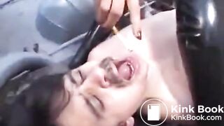 swallowing cum and scat