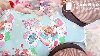 Diaper opening and poop smearing