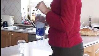 sexy Ukranian blonde girl Miranda pee and scat
