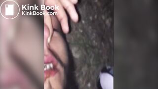 BROKE 19YO GARGLES ON SHIT FILLING HIS MOUTH