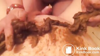 Wife shits on dick