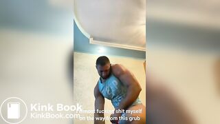 Russian Bodybuilder Shitting