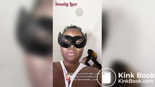 Face Shitting point of view – Ebony Poop POV