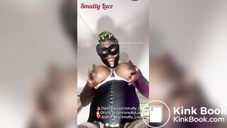 Face Shitting point of view – Ebony Poop POV