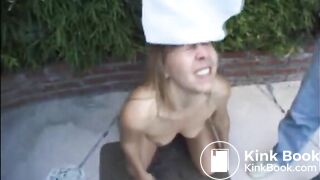 Julie Drinks Piss in the backyard (Claim)