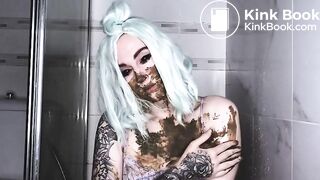 Monstrous wife Poop Eat Shit