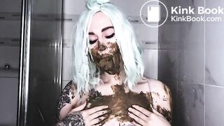 Monstrous wife Poop Eat Shit