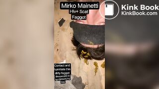 Mirko Mainetti Scat Faggot