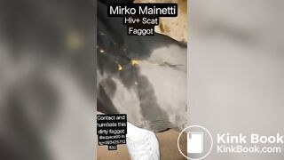 Mirko Mainetti Scat Faggot