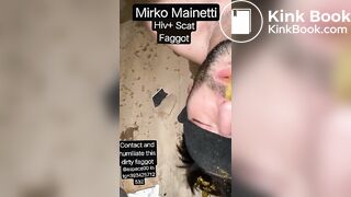 Mirko Mainetti Scat Faggot