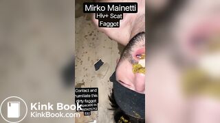 Mirko Mainetti Scat Faggot