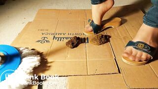 Dr Scholl Asian Nylon feet Bitch