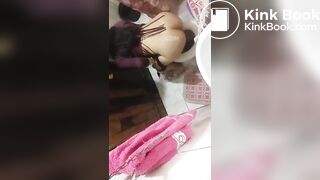 Girl Shitting Voyeur Cam