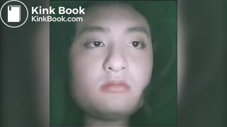 Gothic fishnets poop in the dark