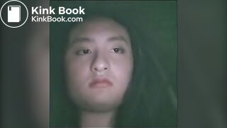 Gothic fishnets poop in the dark