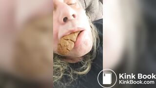 Eating shit