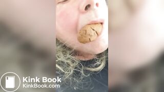 Eating shit