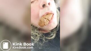Eating shit