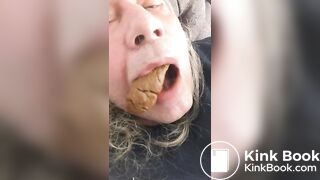 Eating shit