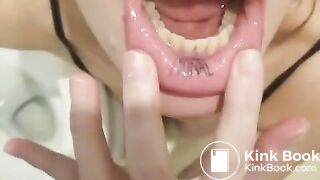 Urinal Slut Drinks Piss