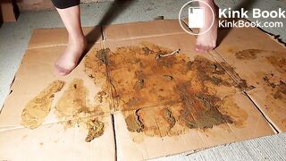 Asian want her feets more Brown