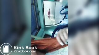 Girl poops shorts on bus