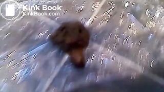 Pretty Teen Poops On The Floor At Home