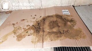 Nylons Feets Milf Stuck Glue in dog shit