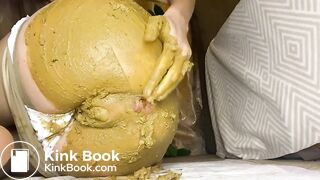 Sweet scat and shit in pussy