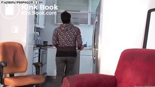 Girl shitting a huge thick turd