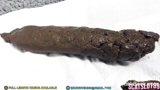 Beautiful Poop from Amateur Trans Scat Queen