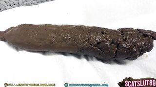 Beautiful Poop from Amateur Trans Scat Queen