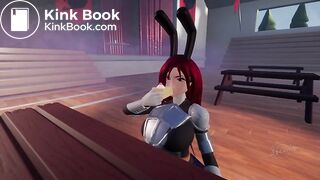 Erza Scarlet's (Fairy Tail) Major Diarrhea Stomach