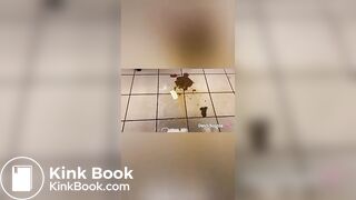 DS Blonde girl scat in elevator