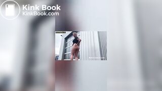 Blonde trash can scat