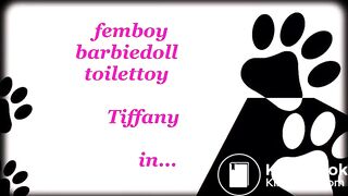 sexy crossdresser covered in scat