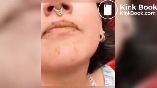 Portapotty turd for worthless human toilet shit wh