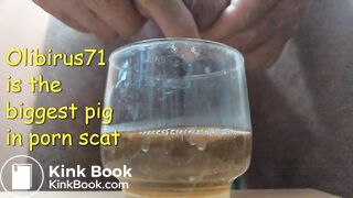 olibrius71 shit in the mouth and piss drink