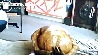 guy covers himself in shit