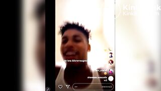 Spitting verses with his anus