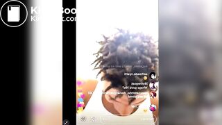 Spitting verses with his anus
