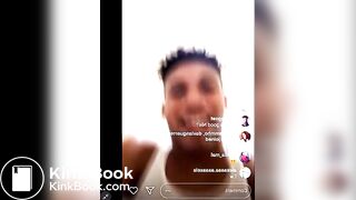 Spitting verses with his anus