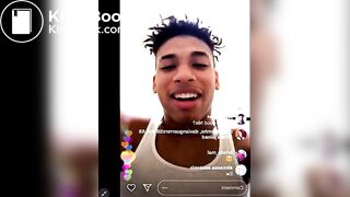 Spitting verses with his anus
