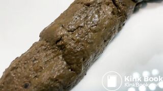 A Peaceful Shit on the Toilet Seat